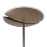 Verstelbare bronzen vloerlamp New Sapporo led met leesarm - 30 watt - 6 watt