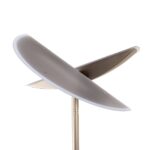 Verstelbare bronzen vloerlamp New Sapporo led met leesarm - 30 watt - 6 watt