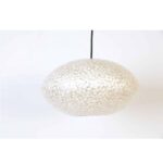 Hanglamp Apollo 30 cm parelmoer wit 5-lichts