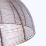 Ronde bronzen draadlamp Ø50cm