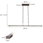 Hanglamp led design verstelbaar