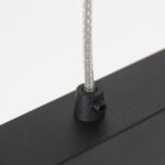 Hanglamp light stripe 1 lichts Zwart