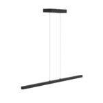 Hanglamp light stripe 1 lichts Zwart