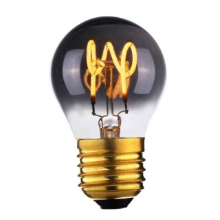 Kogellamp LED 4W dimbaar Smoke E27