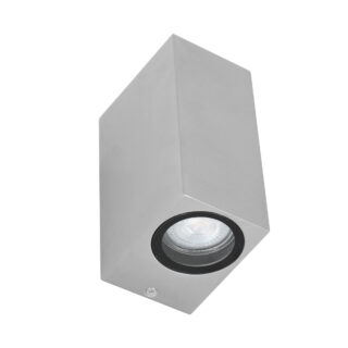Moderne buitenlamp  2 lichts Staal