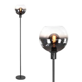 Staande vloerlamp Fantasy glas Ø 30 cm helder/smoke