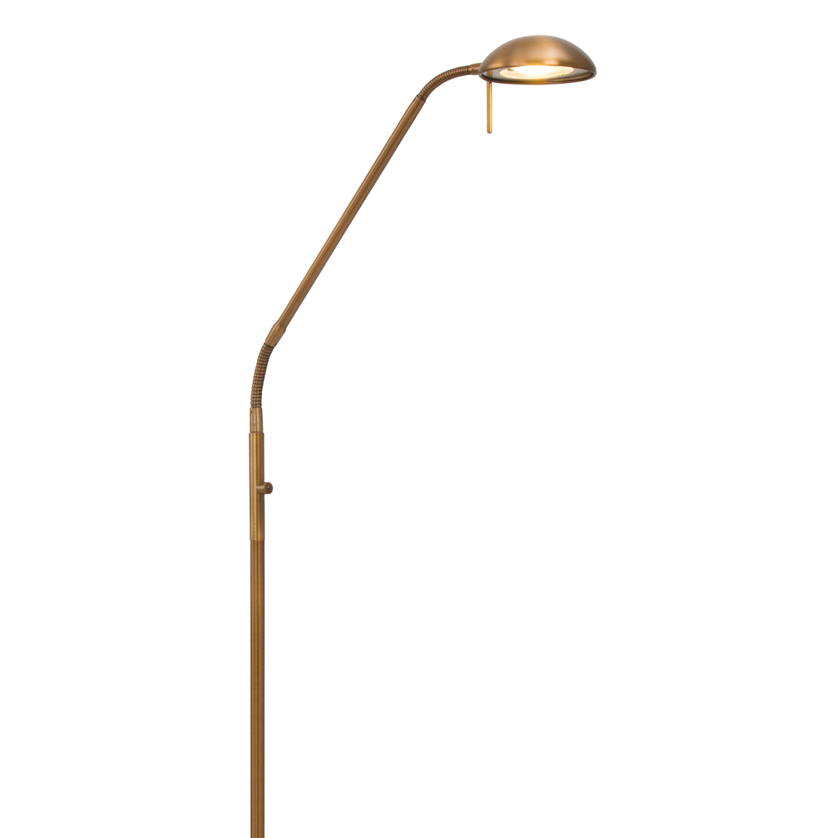 Vloerlamp / Leeslamp Biron | 150 cm | 1 lichts | Brons | Klassiek
