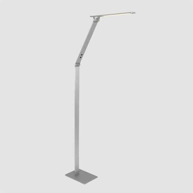 Vloerlamp Serenade LED 1 lichts staal