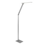 Vloerlamp Serenade LED 1 lichts staal