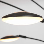Vloerlamp Synna 5 Lichts Zwart 10