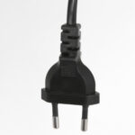 Vloerlamp Triek 1 lichts Hout/Zwart zonder Kap