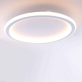 Witte ronde badkamerlamp Ø 30cm - IP44