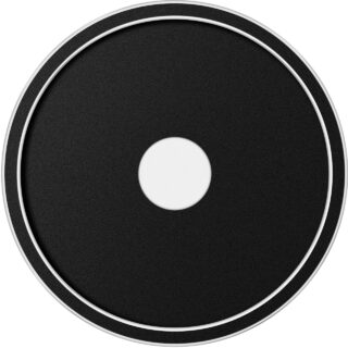 Zwarte badkamer plafondlamp led Ø 40cm - IP44