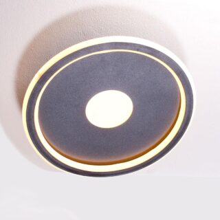 Zwarte plafondlamp led design Ø 30cm - IP44