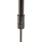Bronzen eettafellamp Zelena LED met dimmer
