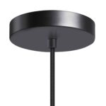 Hanglamp Miller 1-lichts zwart