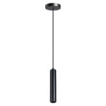 Hanglamp Miller 1-lichts zwart