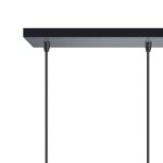 Hanglamp Miller 5-lichts zwart