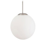 Retro 5 lichts hanglamp Bollique LED wit rond