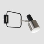 Wandlamp Fjorgard 1 lichts Zwart