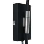 Wandlamp Fjorgard 1 lichts Zwart