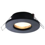 Badkamer inbouwspot IP44 | zwart