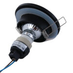 Badkamer inbouwspot IP44 | zwart