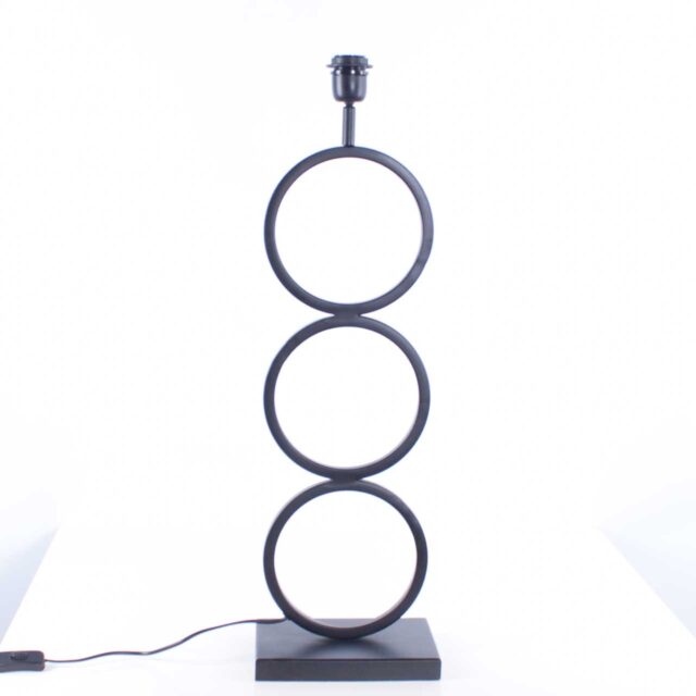 Moderne tafellamp zwart | kap velours geel | goud