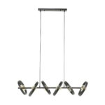 Verstelbare landelijke hanglamp 6 lichts Hover