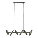 Verstelbare landelijke hanglamp 6 lichts Hover