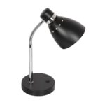 Retro bureaulamp zwart