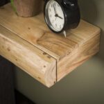 Nachtkastje tree XS | 1 lade | set van 2 | bruin | hout | modern design