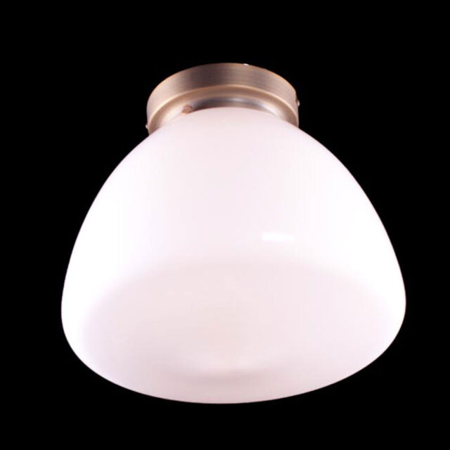 Art Deco plafondlamp 'Glasgow' brons 30cm