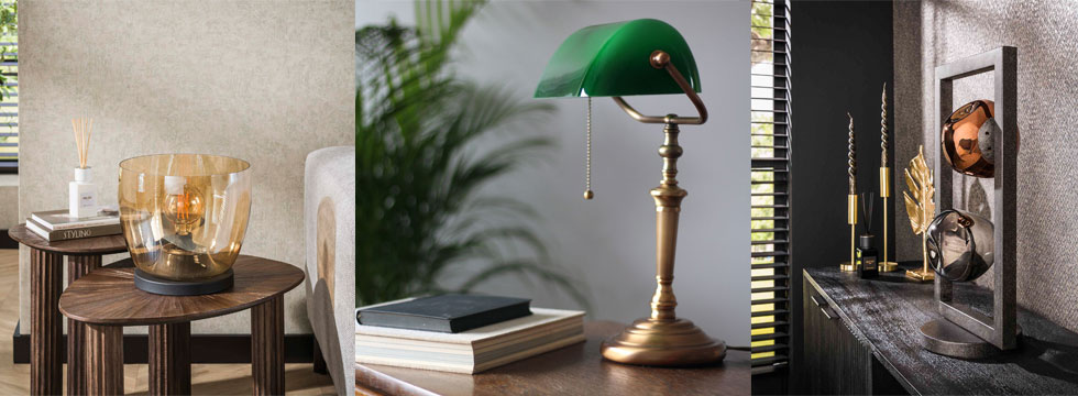 Lc Tafellampen Met Glas 2