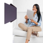 Moderne wandlamp Crown | Mat zwart | Strijklicht up - down | G9 fitting