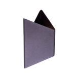 Moderne wandlamp Crown | Mat zwart | Strijklicht up - down | G9 fitting