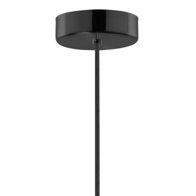 Rotan hanglamp Stripes 1 lichts Naturel/Zwart Ø 60cm