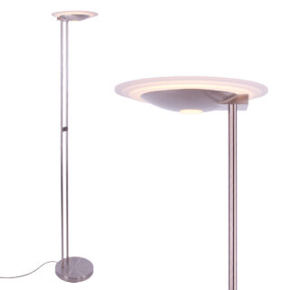 Uplight vloerlamp Biarritz met dimmer en colour change