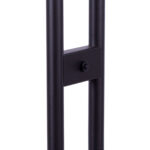 Zwarte Vloerlamp Biarritz | Uplighter | Mat zwart | Traploos dimbaar | Drie lichtkleuren | 28 Watt