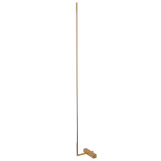 Vloerlamp Amalfi XL goud met dimmer | Modern | H 180 cm | 22 W LED