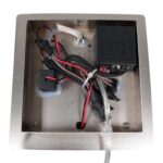 Moderne wandlamp Upround 1 lichts Staal | Draadloos laden | USB A en C