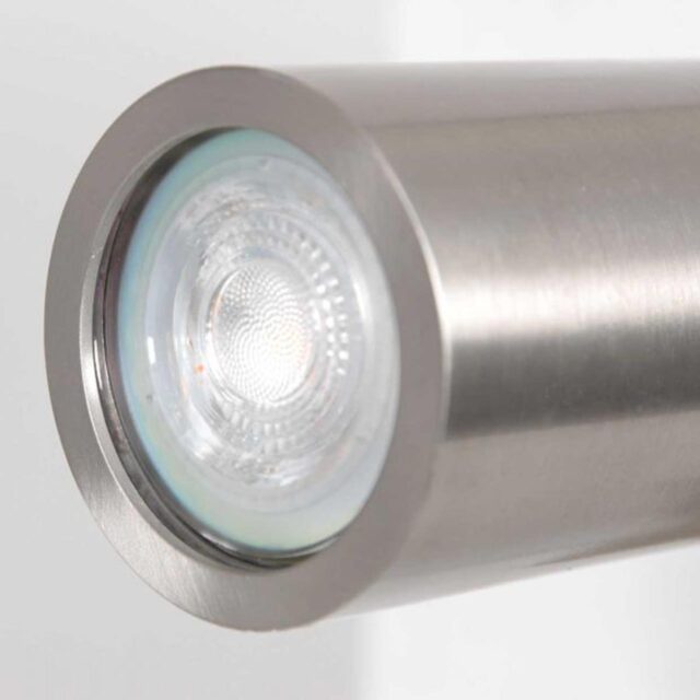 Moderne wandlamp Upround 1 lichts Staal | Draadloos laden | USB A en C