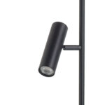 Vloerlamp zwart | 2 lichts verstelbaar | Trend | GU10 - Afbeelding 5