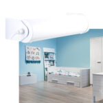 Mat wit gecoate bed leeslamp Rondo | verstelbaar - Afbeelding 2