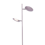 Moderne 2 lichts vloerlamp Piana | staal | 3 standen dimmer - Afbeelding 20