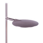Moderne staande leeslamp Piana | staal | 3 standen dimmer - Afbeelding 5