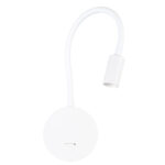 Flexibele witte accu wandlamp met 3 standen dimmer - Afbeelding 9