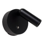 Verstelbare accu wand- tafellamp - zwart - Afbeelding 11