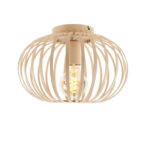 Zandkleurige plafondlamp Ø 30 cm | beige - Afbeelding 4