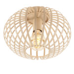 Zandkleurige plafondlamp Ø 30 cm | beige